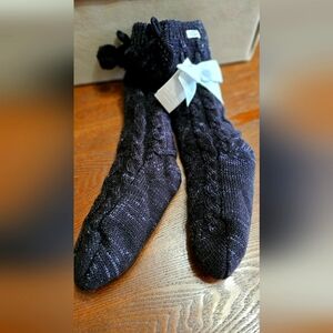 Black Ugg Slipper Socks